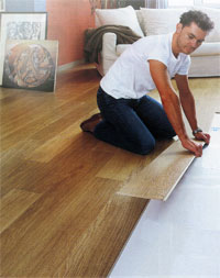 Монтаж паркетной доски