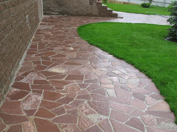 Мощение натуральным камнем