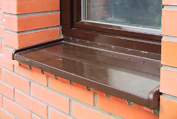 Отливы из ПВХ