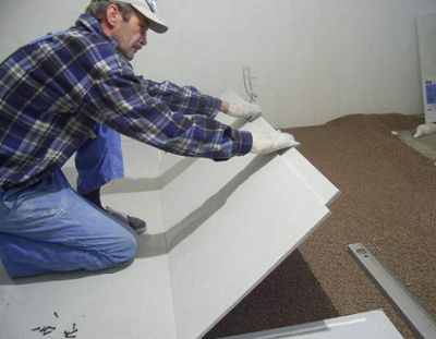 Расход сухой стяжки