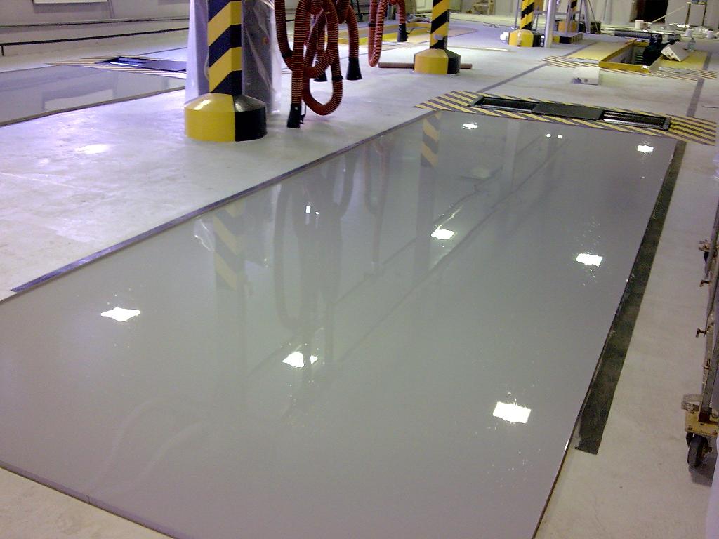 Свойства промышленных полимерных полов 